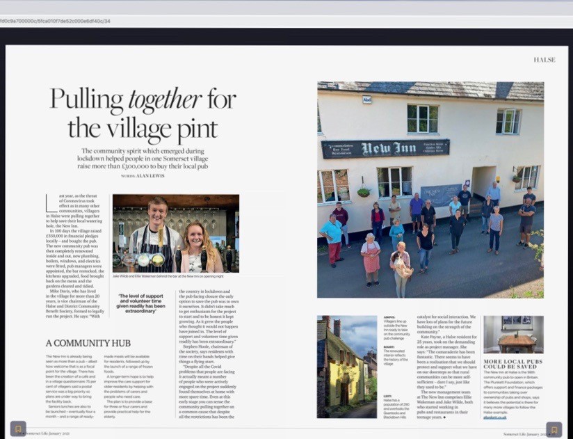 Somerset life Nov 2020