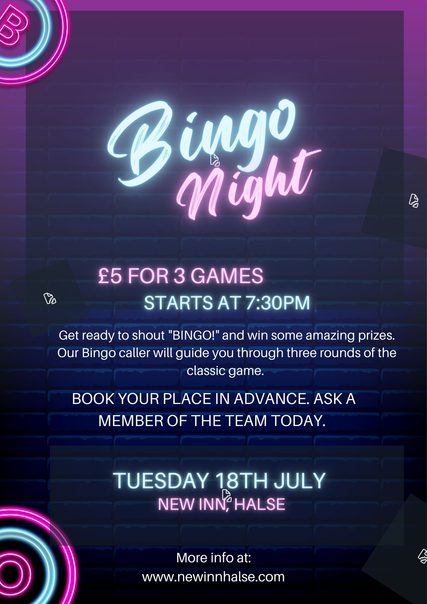 Bingo Night July 23