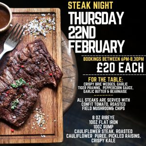 Steak Night Jan 2024
