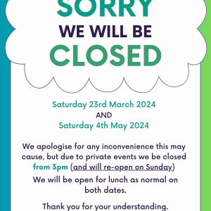 Sorry We Are Closed Poster
