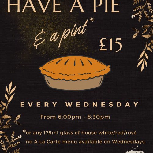 Week Pie Night poster