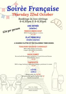 French Menu