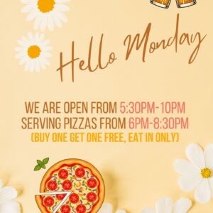 Monday Opening