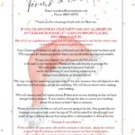 Christmas Menu 2026 T&C's