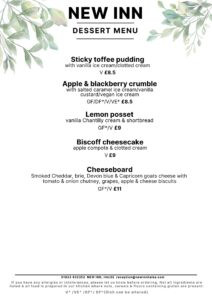 Dessert Autumn